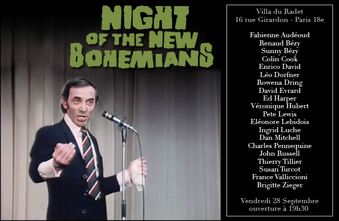 The Night of the New Bohemians