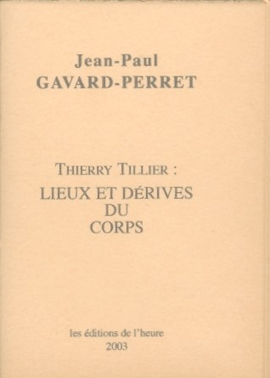 lieux et dérives du corps